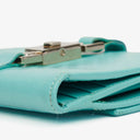Gucci Turquoise Microguccissima Leather Jackie Compact Wallet