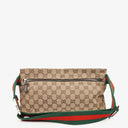Gucci GG Multicolour Beige/Brown Monogram Canvas Belt Bag