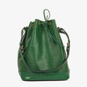 Louis Vuitton Noe Grande GM Green EPI Leather Shoulder Bag
