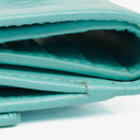 Gucci Turquoise Microguccissima Leather Jackie Compact Wallet