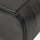 Chanel Black Leather Vanity Case