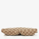 Gucci GG Multicolour Beige/Brown Monogram Canvas Belt Bag