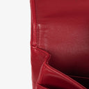 Chanel Vintage Classic Double Flap Bag in Quilted Red Lambskin with 24K Gold-Plated Hardware