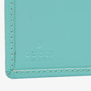 Gucci Turquoise Microguccissima Leather Jackie Compact Wallet