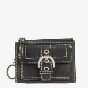 Coach Soho Black Leather Wallet