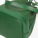 Louis Vuitton Noe Grande GM Green EPI Leather Shoulder Bag