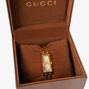 Gucci G-Link 110 Gold-Plated Stainless Steel Watch
