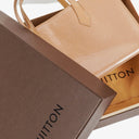 Louis Vuitton Wilshire Neutral PM Monogram Vernis Handbag