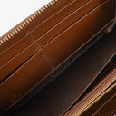 Gucci Horsebit 1955 GG Supreme Monogram Azalea Calfskin Zip Around Wallet
