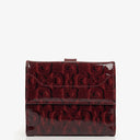 Gucci Burgundy Patent Leather Wallet