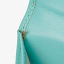 Gucci Turquoise Microguccissima Leather Jackie Compact Wallet