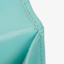 Gucci Turquoise Microguccissima Leather Jackie Compact Wallet