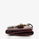 Gucci Burgundy Patent Leather Wallet