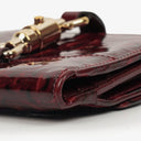 Gucci Burgundy Patent Leather Wallet