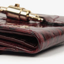 Gucci Burgundy Patent Leather Wallet