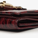 Gucci Burgundy Patent Leather Wallet