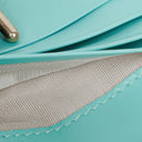 Gucci Turquoise Microguccissima Leather Jackie Compact Wallet
