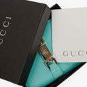 Gucci Turquoise Microguccissima Leather Jackie Compact Wallet