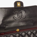 Chanel Classic Kelly Vintage Black Quilted Lambskin With 24K Gold-Plated Hardware