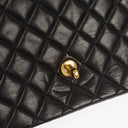 Chanel Classic Kelly Vintage Black Quilted Lambskin With 24K Gold-Plated Hardware