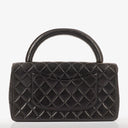 Chanel Classic Kelly Vintage Black Quilted Lambskin With 24K Gold-Plated Hardware