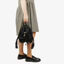 Prada Tessuto Nylon Twin Pockets Drawstring Backpack