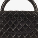 Chanel Classic Kelly Vintage Black Quilted Lambskin With 24K Gold-Plated Hardware