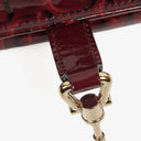 Gucci Burgundy Patent Leather Wallet