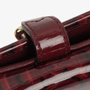 Gucci Burgundy Patent Leather Wallet