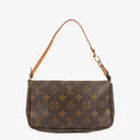 Louis Vuitton Pochette Accessoires Monogram Canvas Clutch Handbag