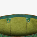 Louis Vuitton Keepall 45 Green EPI Leather Travel Bag