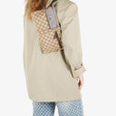 Gucci GG Multicolour Beige/Brown Monogram Canvas Belt Bag