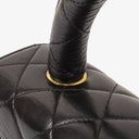 Chanel Classic Kelly Vintage Black Quilted Lambskin With 24K Gold-Plated Hardware