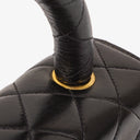 Chanel Classic Kelly Vintage Black Quilted Lambskin With 24K Gold-Plated Hardware