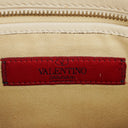 Valentino Garavani Cream Rockstud Camera Crossbody Bag