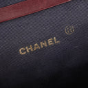 Chanel Mini Flap Bag Burgundy Quilted Lambskin With 24K Gold-Plated Hardware
