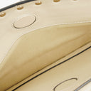 Valentino Garavani Cream Rockstud Camera Crossbody Bag