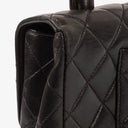 Chanel Classic Kelly Vintage Black Quilted Lambskin With 24K Gold-Plated Hardware