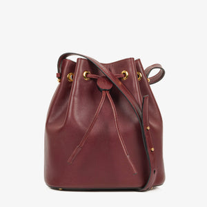 Sac Escarcelle Must De Cartier en cuir bordeaux