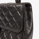 Chanel Classic Kelly Vintage Black Quilted Lambskin With 24K Gold-Plated Hardware