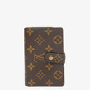 Louis Vuitton Port Feuille Vienoise Monogram Canvas French Purse Wallet