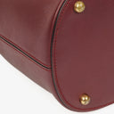 Sac Escarcelle Must De Cartier en cuir bordeaux