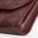Chanel Mini Flap Bag Burgundy Quilted Lambskin With 24K Gold-Plated Hardware