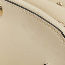 Valentino Garavani Cream Rockstud Camera Crossbody Bag
