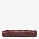 Chanel Mini Flap Bag Burgundy Quilted Lambskin With 24K Gold-Plated Hardware