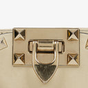 Valentino Garavani Cream Rockstud Camera Crossbody Bag