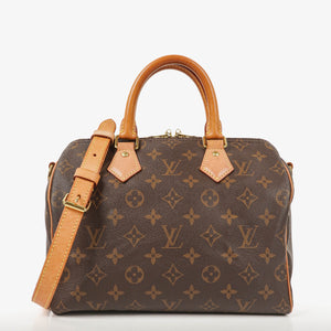 Louis Vuitton Speedy 25 Bandoulière Monogram Canvas Bag