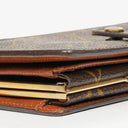 Louis Vuitton Port Feuille Vienoise Monogram Canvas French Purse Wallet