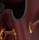 Sac Escarcelle Must De Cartier en cuir bordeaux