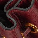 Sac Escarcelle Must De Cartier en cuir bordeaux
